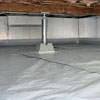 a sealed, encapsulated crawl space with structural repairs present in Oak Harbor.